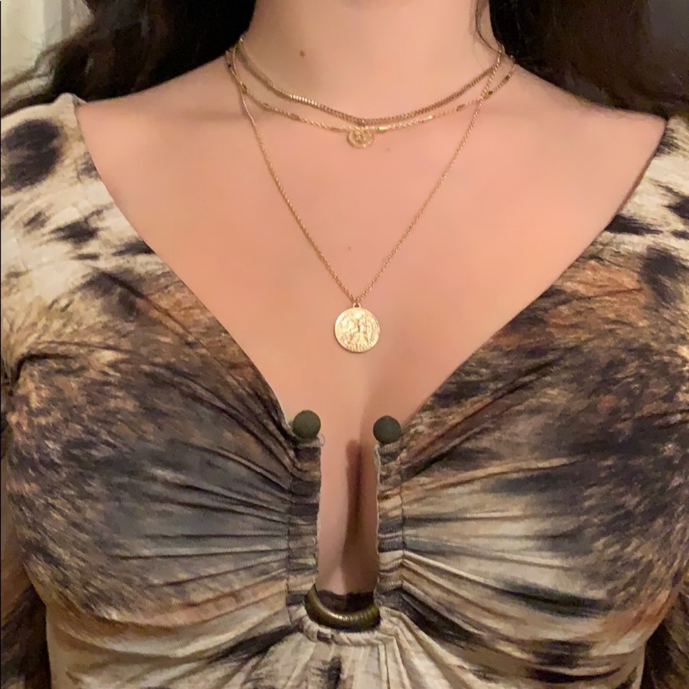 👑Just Cavalli Leopard Print Dress Size 8-10🐯